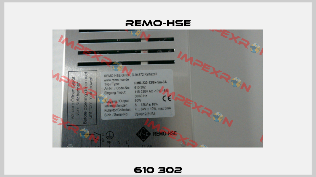 610 302 Remo-HSE