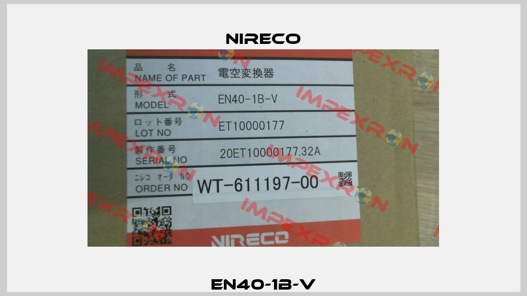 EN40-1B-V Nireco