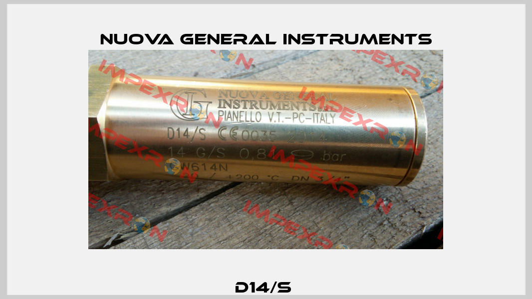 D14/S  Nuova General Instruments