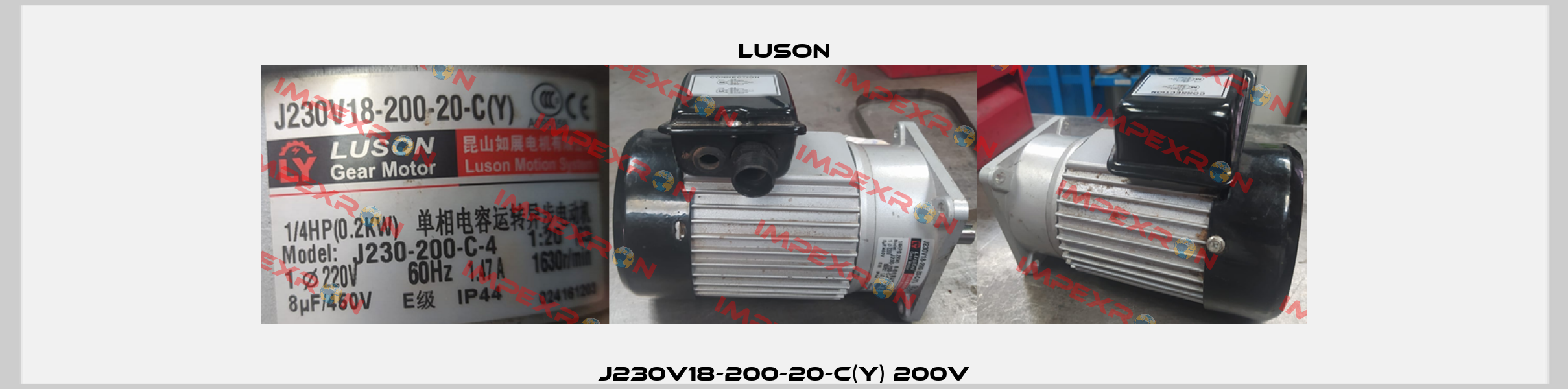 J230V18-200-20-C(Y) 200V Luson