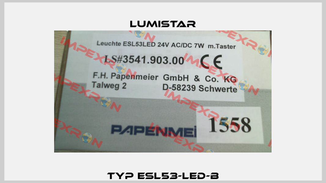 Typ ESL53-LED-B Lumistar