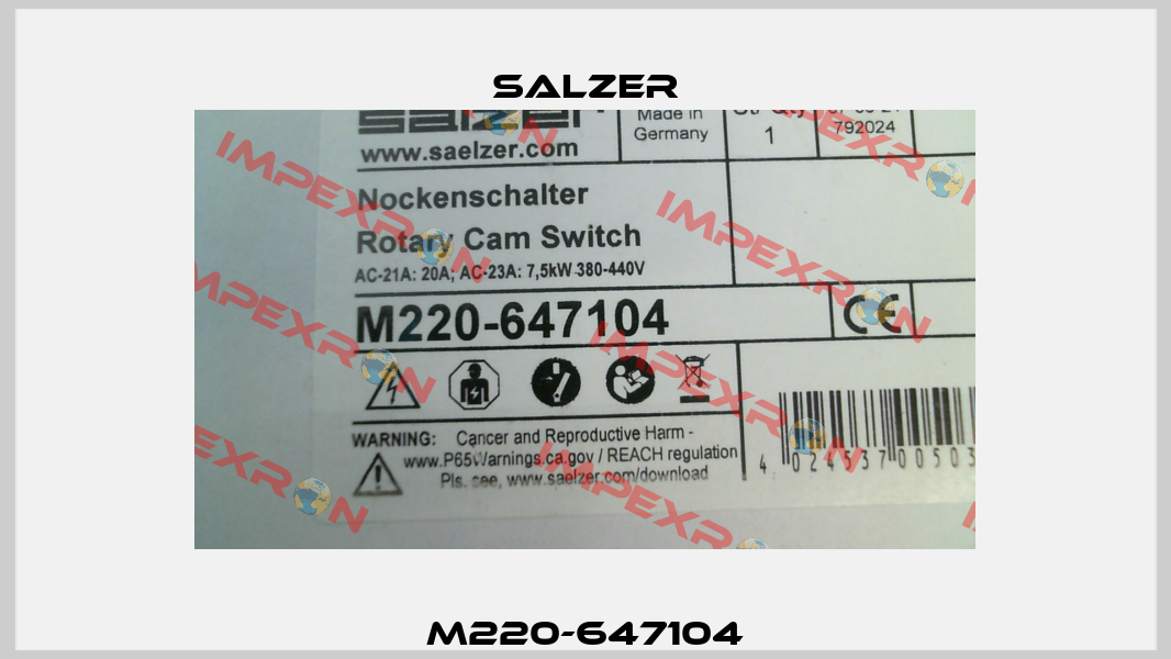M220-647104 Salzer