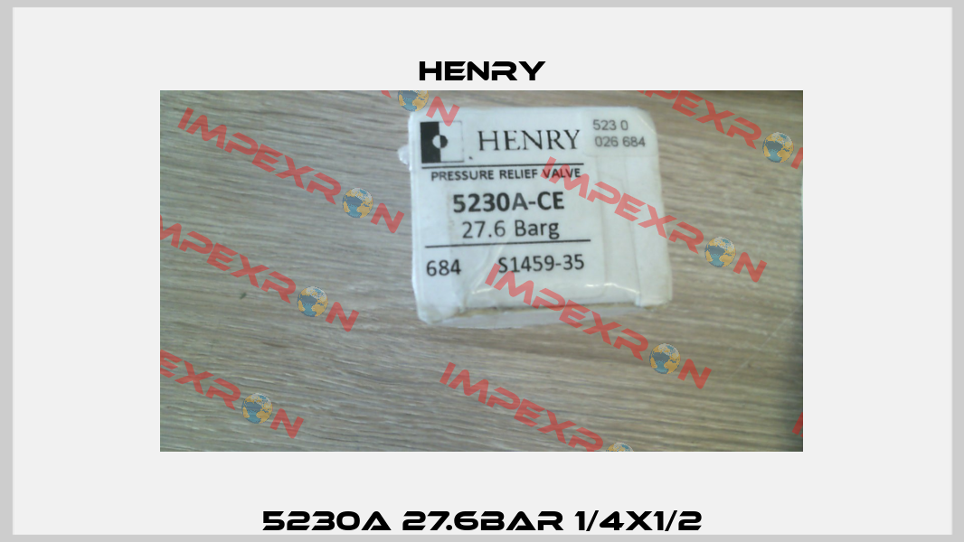 5230a 27.6bar 1/4x1/2 Henry