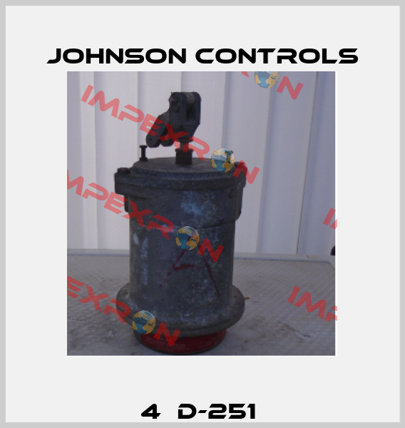 4  D-251  Johnson Controls