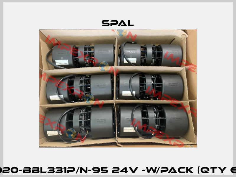 020-BBL331P/N-95 24V -W/PACK (Qty 6) SPAL