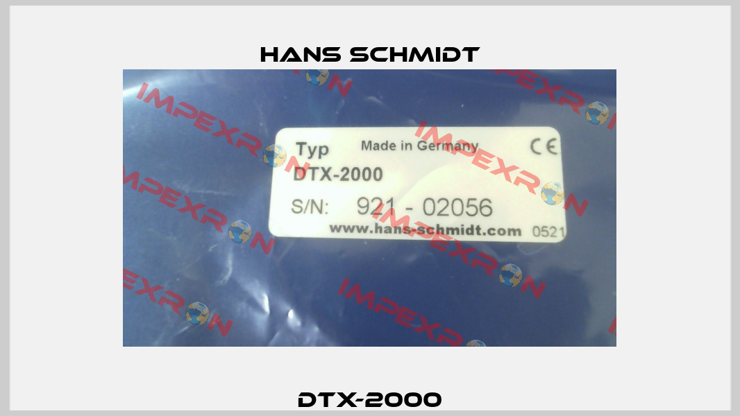 DTX-2000 Hans Schmidt