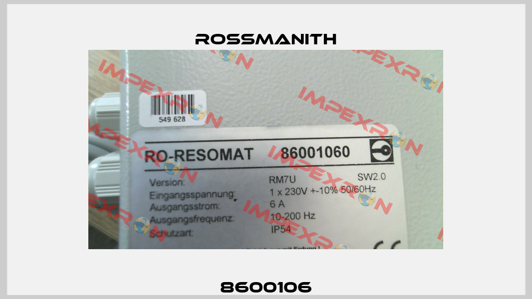 8600106 Rossmanith