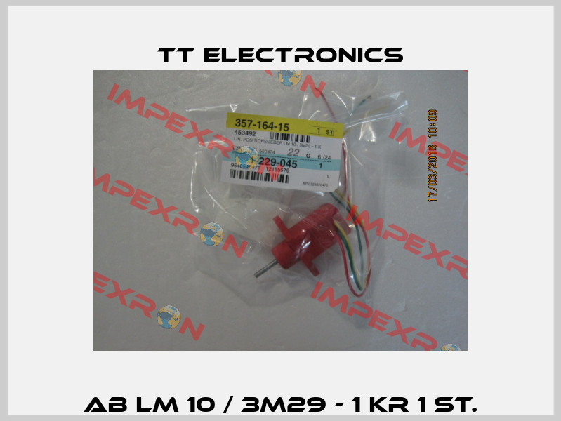 AB LM 10 / 3M29 - 1 KR 1 St. TT Electronics