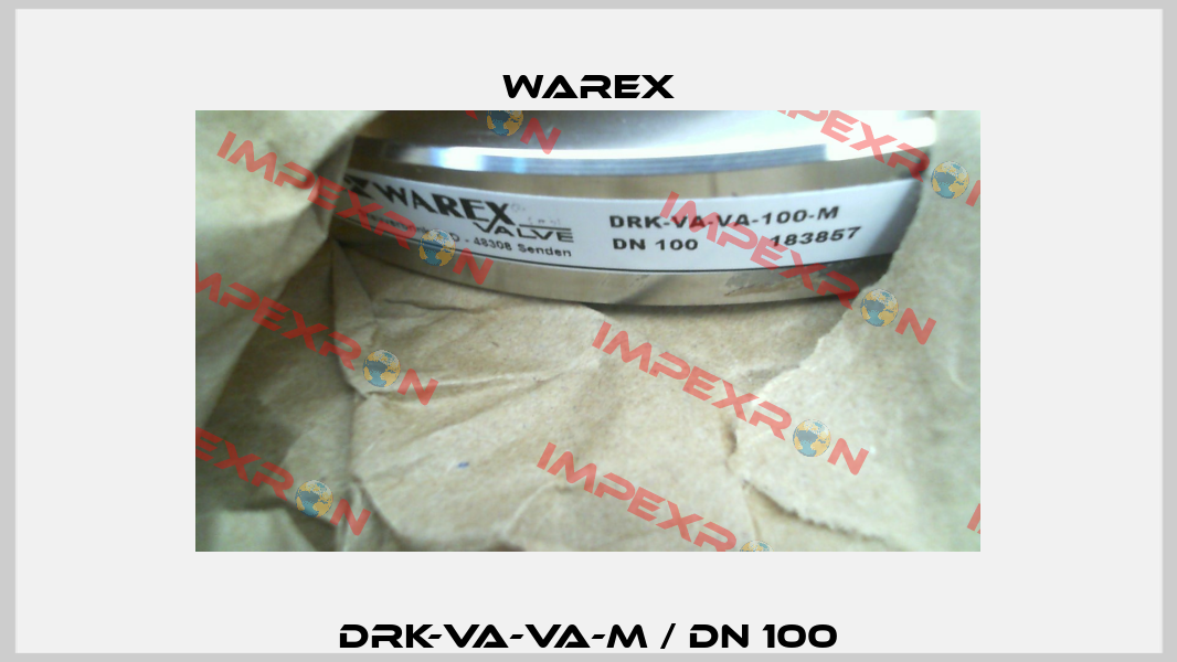 DRK-VA-VA-M / DN 100 Warex