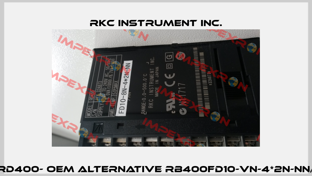 RKC  RD400- OEM alternative RB400FD10-VN-4*2N-NN/AN/Y  RKC INSTRUMENT INC.