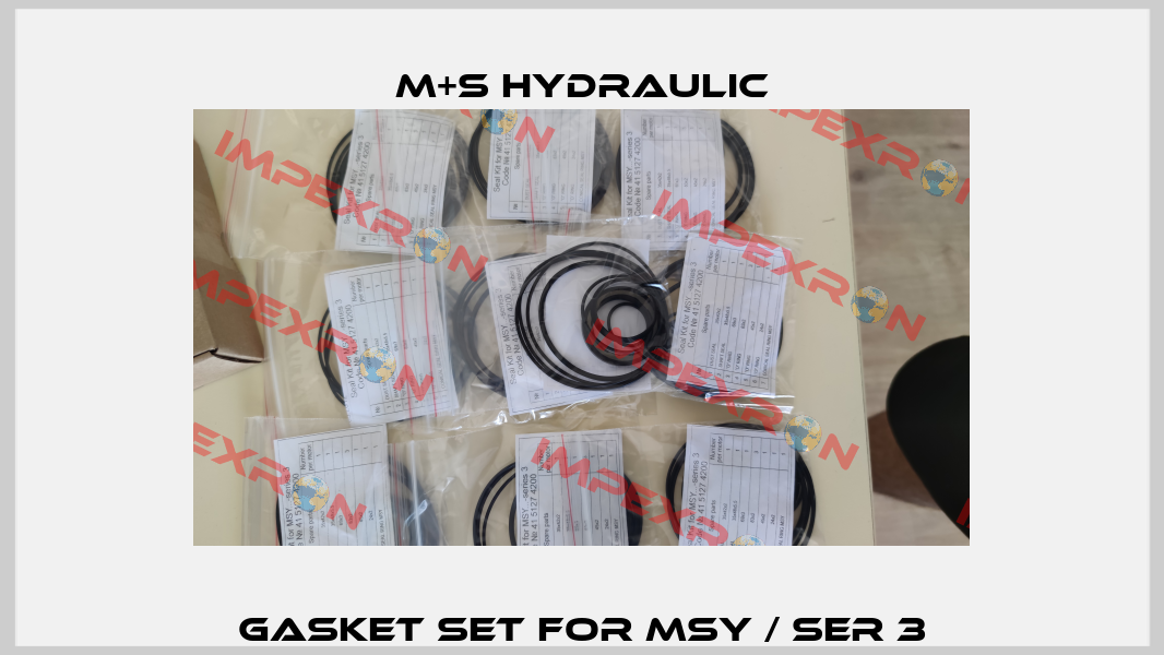 Gasket set for MSY / ser 3 M+S HYDRAULIC
