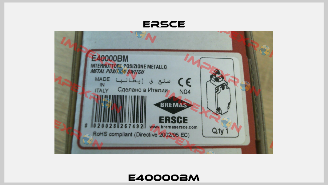 E40000BM Ersce