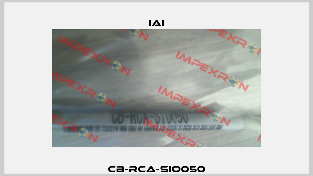 CB-RCA-SIO050 IAI