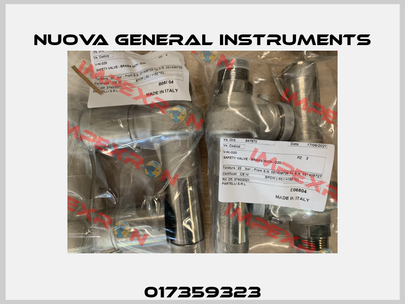 017359323 Nuova General Instruments