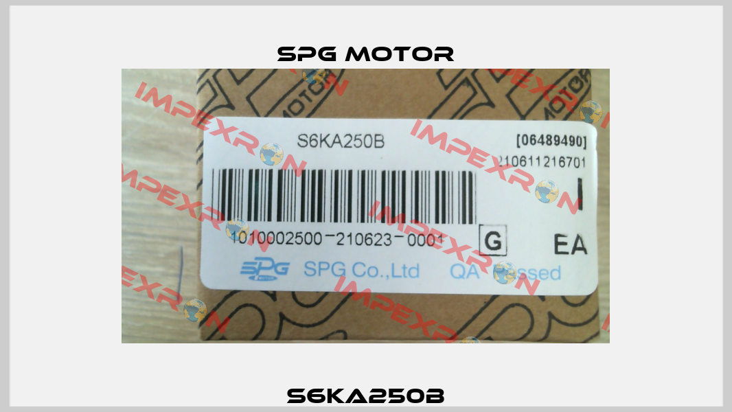 S6KA250B Spg Motor
