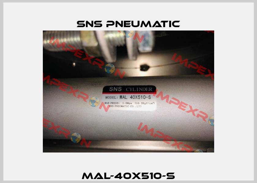 MAL-40X510-S SNS Pneumatic