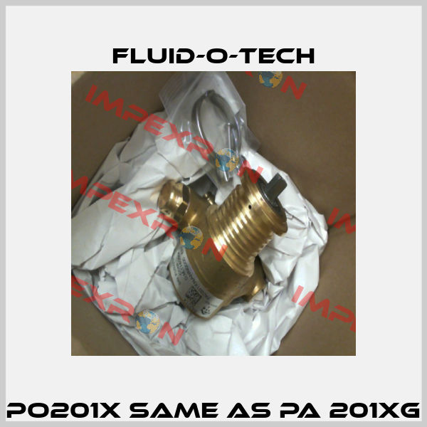 PO201X same as PA 201XG Fluid-O-Tech