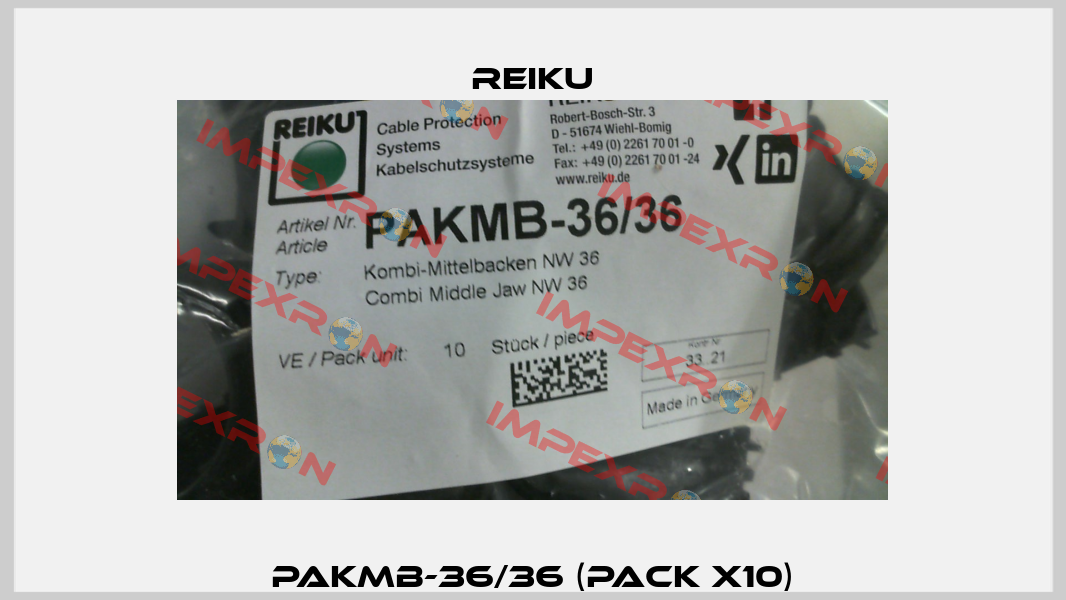 PAKMB-36/36 (pack x10) REIKU