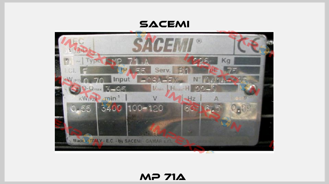 MP 71A  Sacemi