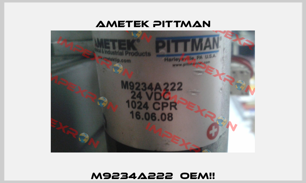 M9234A222  OEM!! Ametek Pittman