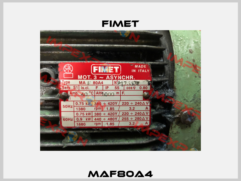 MAF80A4 Fimet
