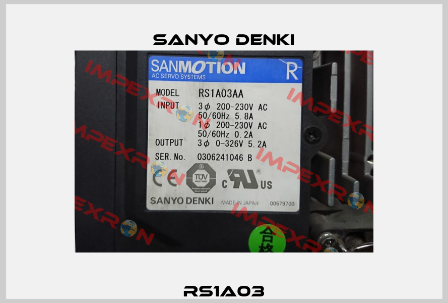 RS1A03 Sanyo Denki