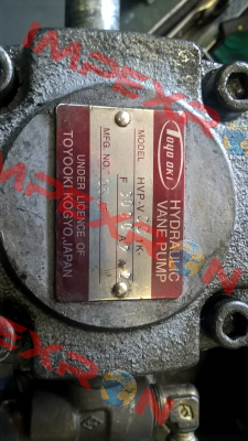 HVP-VCC1K-F3030A2A2 JTEKT FLUID POWER SYSTEMS CORPORATION (ex. Toyooki)