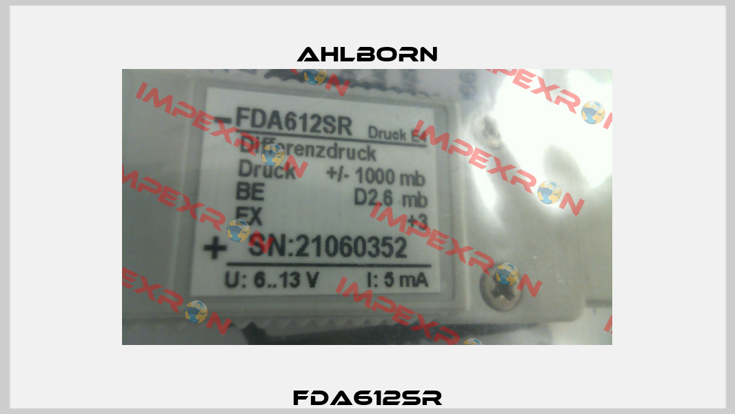 FDA612SR Ahlborn