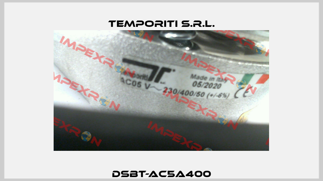 DSBT-AC5A400 Temporiti s.r.l.