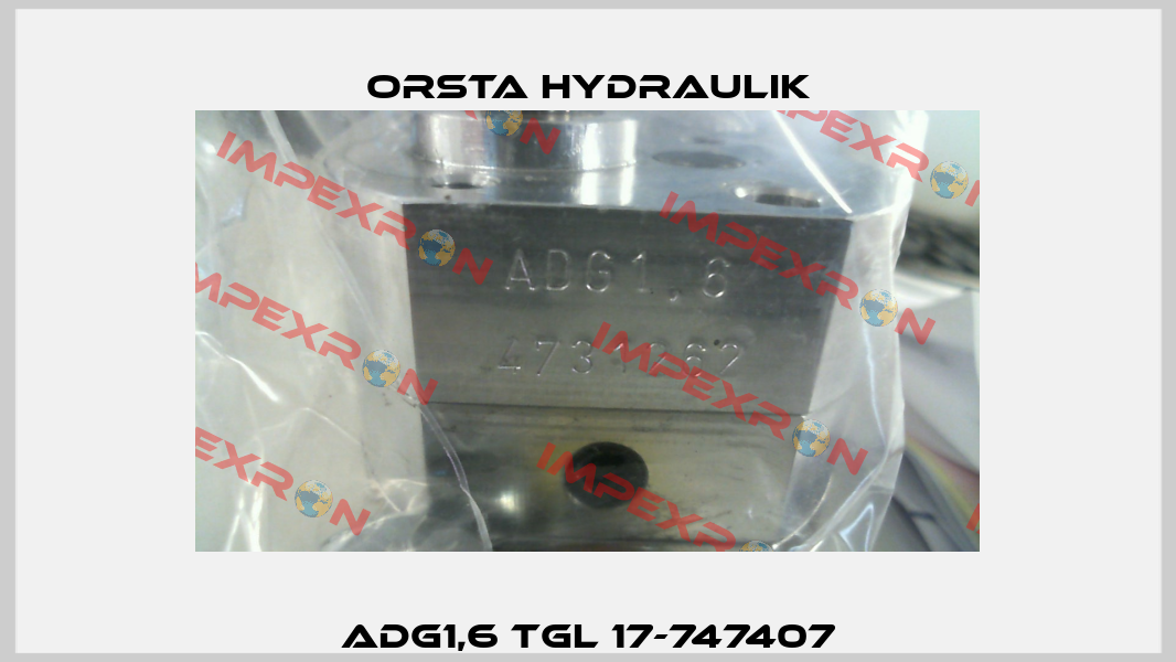 ADG1,6 TGL 17-747407 Orsta Hydraulik