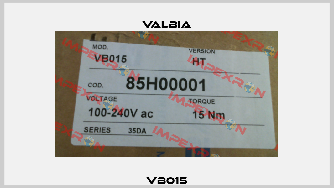 VB015 Valbia