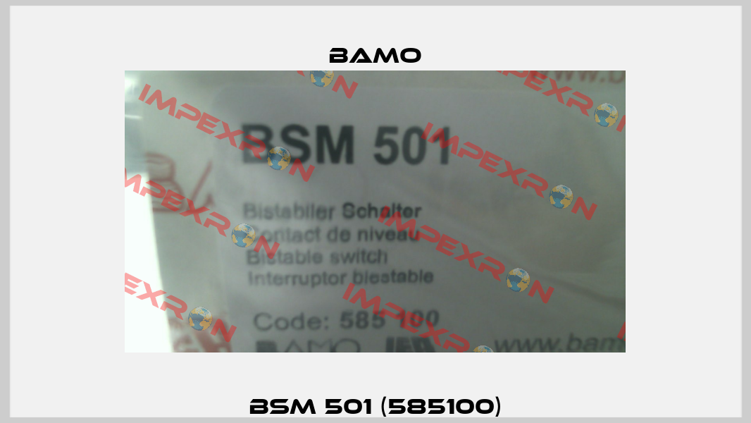 BSM 501 (585100) Bamo