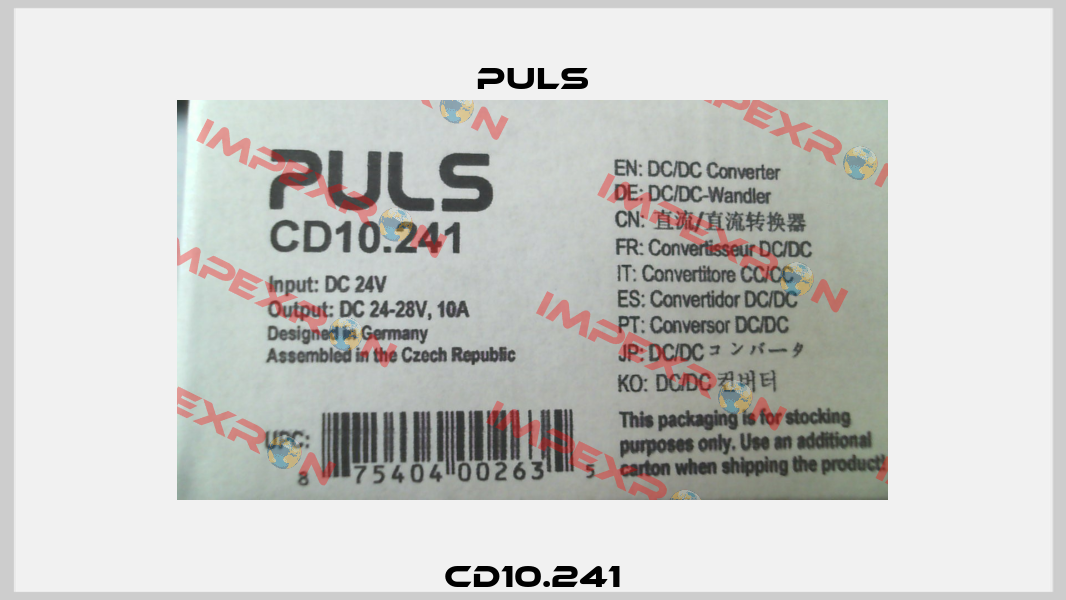 CD10.241 Puls