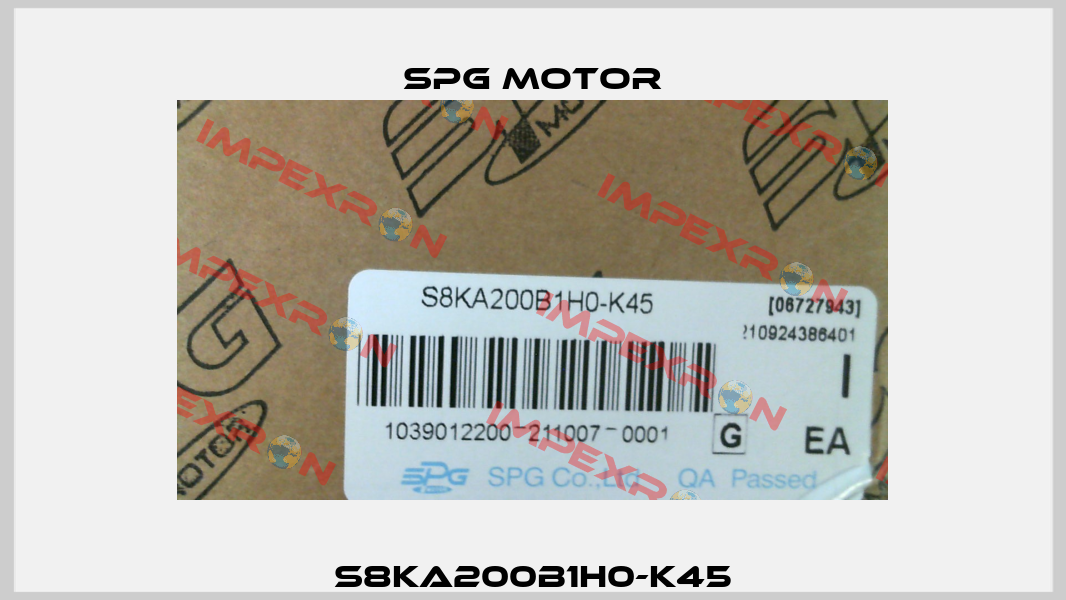 S8KA200B1H0-K45 Spg Motor