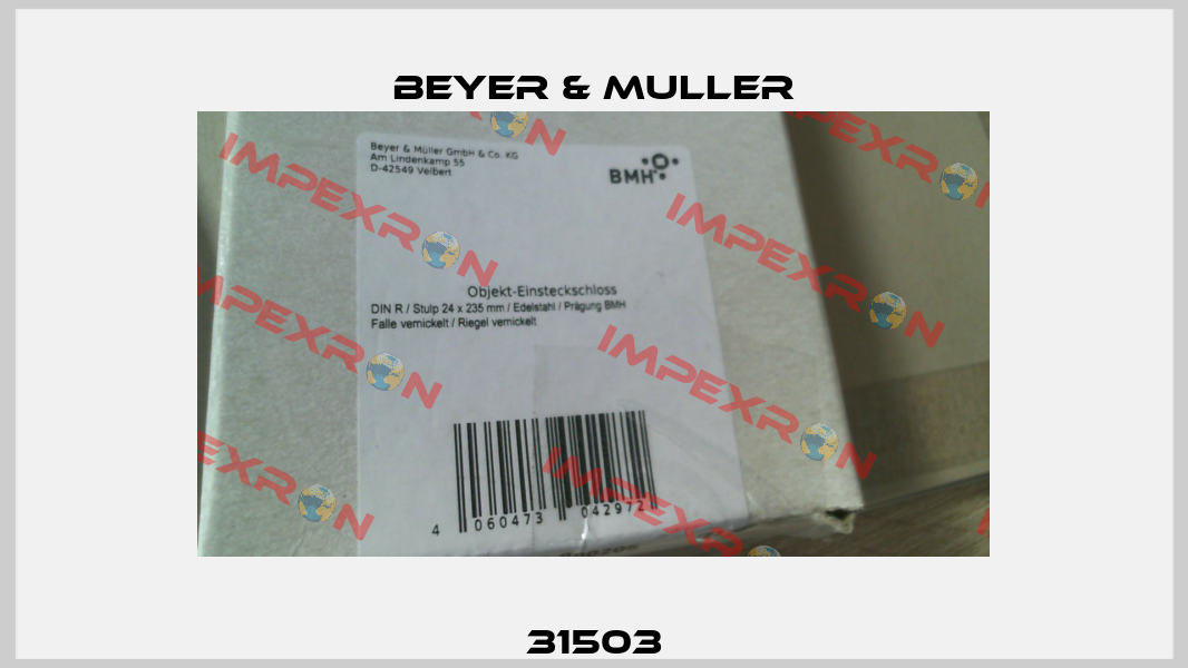 31503 BEYER & MULLER