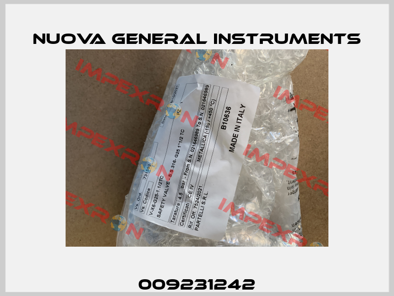 009231242 Nuova General Instruments