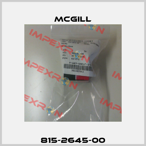 815-2645-00 McGill
