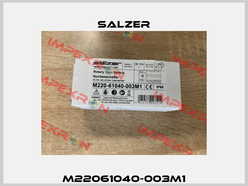 M22061040-003M1 Salzer
