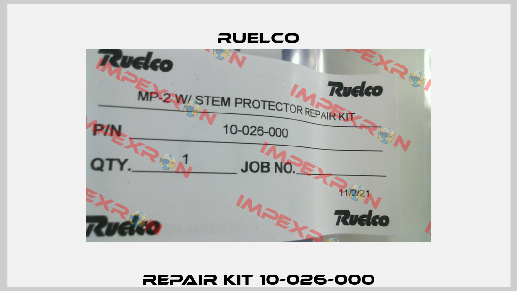 REPAIR KIT 10-026-000 Ruelco
