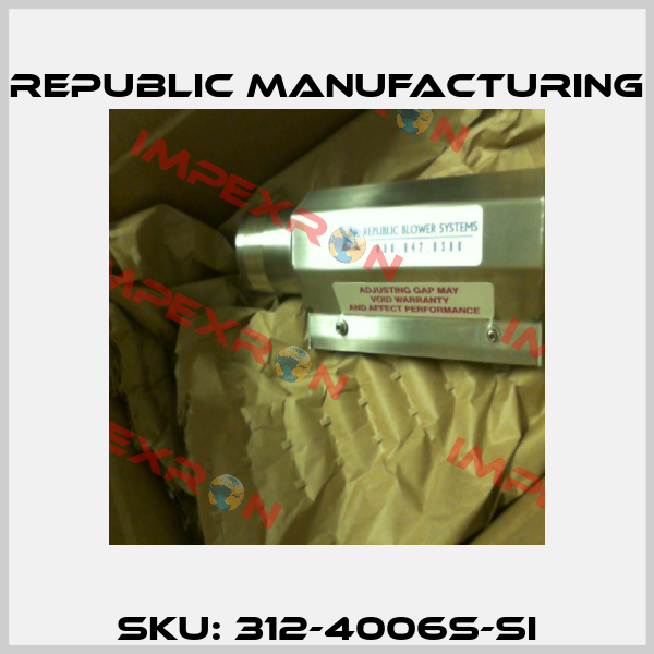 SKU: 312-4006S-SI Republic Manufacturing