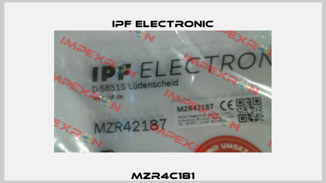 MZR4C181 IPF Electronic