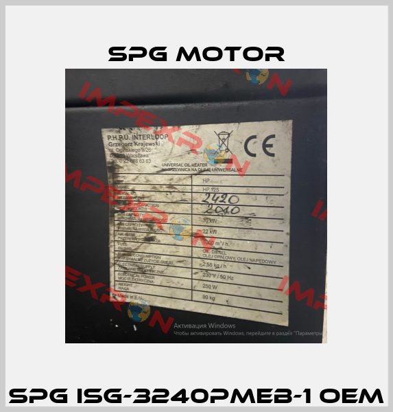 SPG ISG-3240PMEB-1 OEM Spg Motor