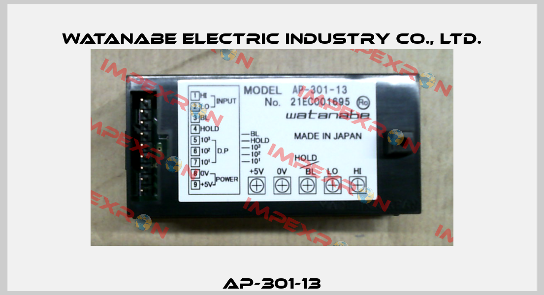 AP-301-13 Watanabe Electric Industry Co., Ltd.