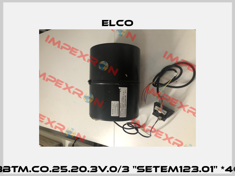 GMV 3BTM.CO.25.20.3V.0/3 "SETEM123.01" *40171111* Elco