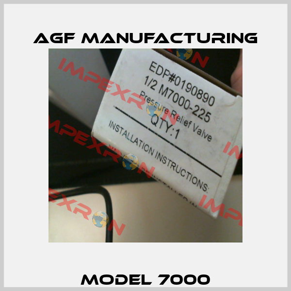 Model 7000 Agf Manufacturing
