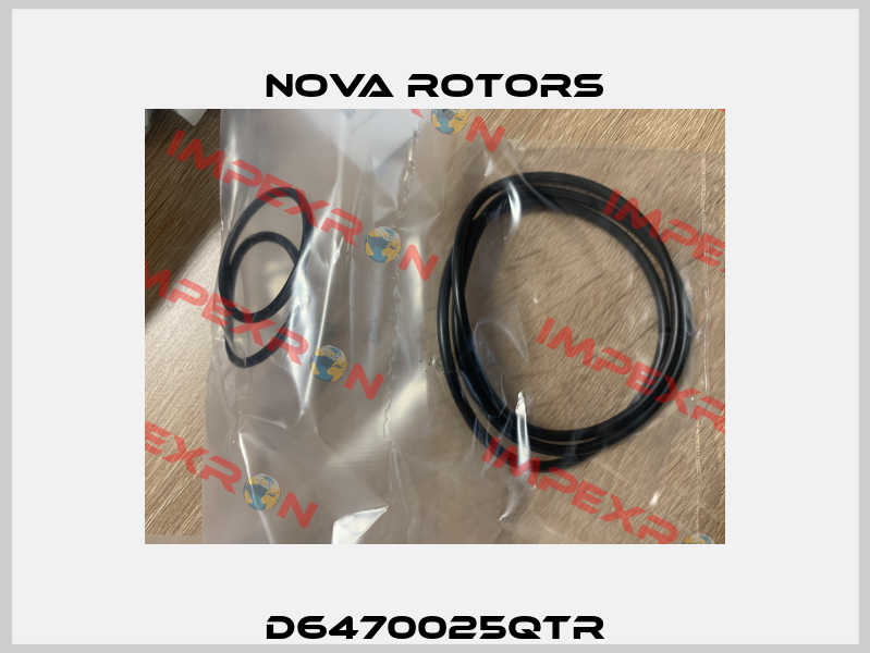 D6470025QTR Nova Rotors