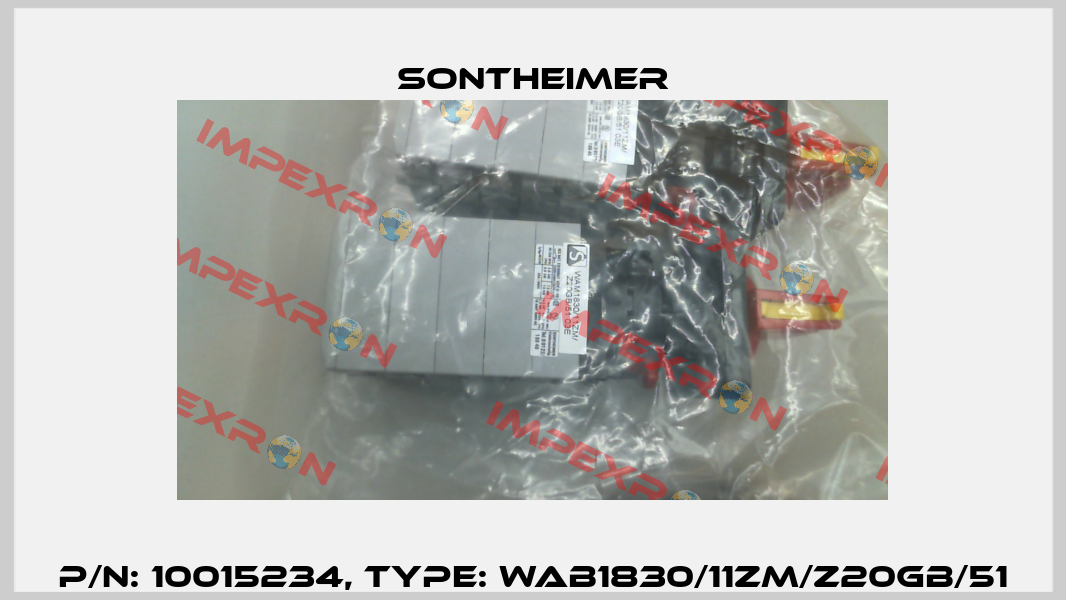 P/N: 10015234, Type: WAB1830/11ZM/Z20GB/51 Sontheimer