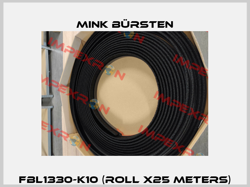FBL1330-K10 (roll x25 meters) Mink Bürsten