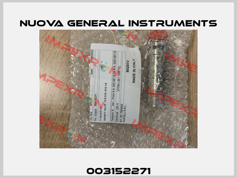 003152271 Nuova General Instruments
