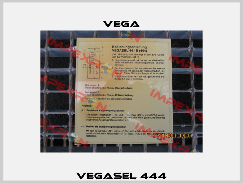  Vegasel 444  Vega